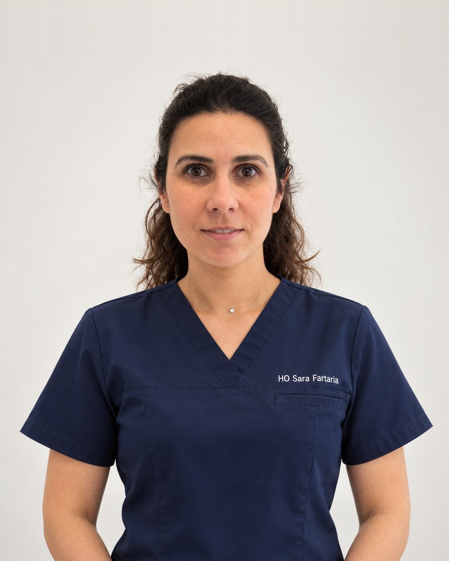 HO Sara Fartaria, higienista oral da Clínica Guimarota em Leiria.
